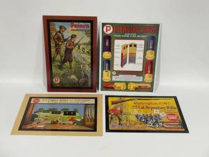 Remington Peters Metal Signs