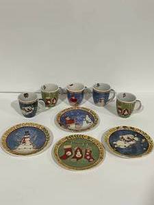 Christmas Mugs and Plates