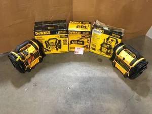 Lot of Dewalt of Portable Power Various Models And Conditions See Pictures
