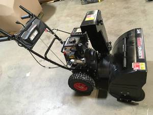 Legend Force 24 in. Two-Stage Gas Snow Blower with Electric Start Customer Returns See Pictures
