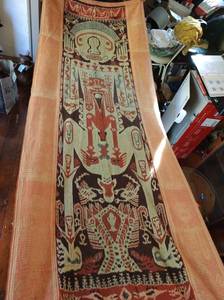 lot 60 image: Handmade Tapestry Textile Art