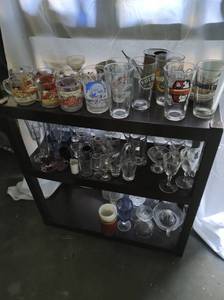 lot 88 image: Three Shelves with Contents