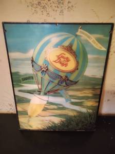 lot 114 image: Lucky Draft Hologram Beer Sign