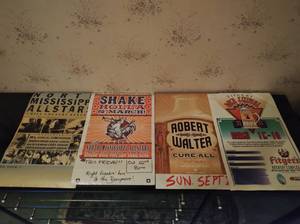 lot 122 image: Collection of Local Music Posters