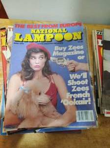 lot 130 image: Collection of Vintage National Lampoon Magazines