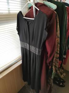 lot 170 image: Collection of Vintage Clothing and Clothing Rack