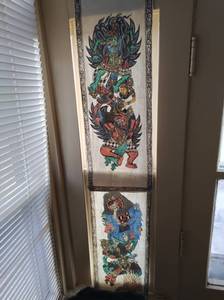 lot 185 image: Three Wall Hangings