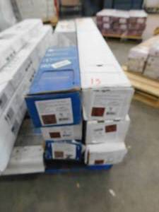 lot 13 image: Blue Ridge Hardwood Flooring Scraped Hickory Vintage Barrel 38 in. T x 5 38 in. W x Random L Click Lock Engineered Hardwood Flooring (132 sq. ft.)