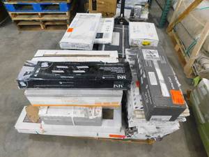 lot 20 image: Pallet Lot of Assorted Tile  Back Splash Lot