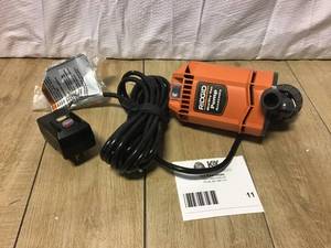 lot 11 image: RIDGID Quick Connect Pump Accessory for RIDGID Wet Dry Vacs Customer Returns See Pictures