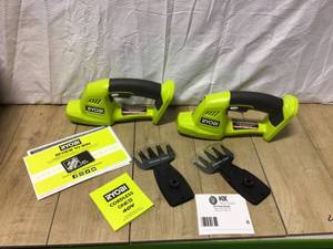 lot 6 image: RYOBI ONE 18V Cordless Battery Grass Shear Trimmer (Tool Only) Customer Returns See Pictures