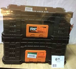 lot 1 image: Lot of Ridgid Totes
