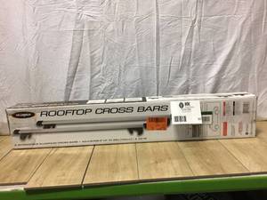 lot 33 image: CargoLoc 2-Piece Adjustable Roof Top Cross Bar Set, for Use with Existing Raised Side Rails Only Customer Returns See Pictures