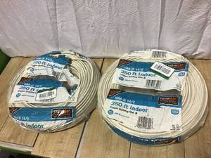 lot 40 image: Cerrowire 250 ft. 142 White NM-B Wire Customer Returns See Pictures