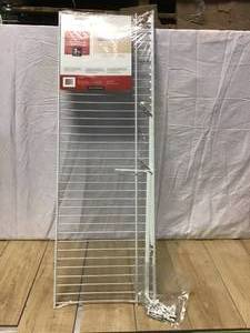 lot 48 image: ClosetMaid 3 ft. 12 in. D x 36 in. W x 12 in. H Ventilated Wire Shelf Steel Closet System Kit Customer Returns See Pictures
