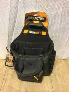 lot 53 image: TOUGHBUILT Contractor Pouch, Black Customer Returns See Pictures