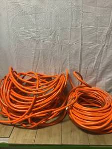 lot 63 image: Husky 38 in. x 100 ft. PVC Air Hose Customer Returns See Pictures