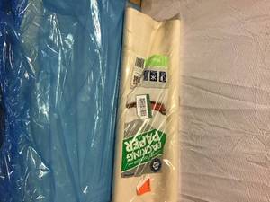 lot 65 image: Pratt Retail Specialties 24 in. x 24 in. 100% Recycled Packing Paper (200-Sheets) Customer Returns See Pictures