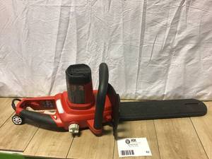 lot 82 image: Homelite 16 in. 12 Amp Electric Chainsaw Customer Returns See Pictures