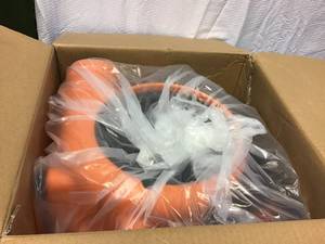 lot 95 image: RIDGID 600 CFM Portable Blower Fan Air Mover with Daisy Chain Customer Returns See Pictures