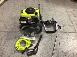 lot 110 image: 3000 PSI 2.3 GPM Honda Gas Pressure Washer by RYOBI Customer Returns See Pictures