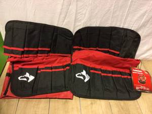 lot 63 image: Husky 12 in. 30 Pocket Heavy Duty Bucket Jockey 5 Gallon In-Bucket Storage Tool Bag Customer Returns See Pictures