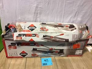 lot 73 image: Rubi 28 in. Star Max Tile Cutter Customer Returns See Pictures