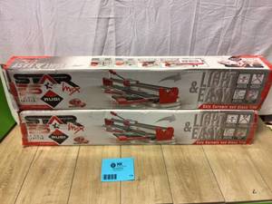 lot 74 image: Rubi 26 in. Star Max Tile Cutter Customer Returns See Pictures