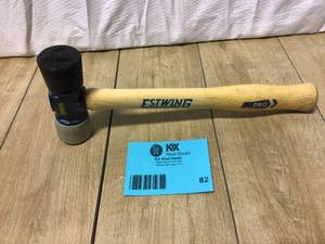 lot 82 image: Estwing 24 oz. Double-Face Soft Hammer Customer Returns See Pictures