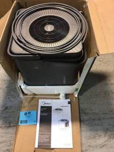 lot 87 image: Midea 50-Pint Midea CUBE Smart Dehumidifier with Pump, 3X More Water Capacity, ENERGY STAR MOST EFFICIENT for up to 4,500 sf NO TESTED Customer Returns See Pictures