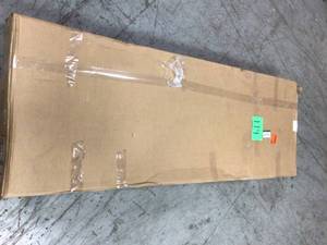 Ready-to-Assemble 6 ft. Adjustable Height Solid Wood Top Workbench in Black by Husky Customer Returns See Pictures