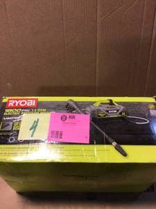 RYOBI 1800 PSI 1.2 GPM Cold Water Electric Pressure Washer� ��Customer Returns See Pictures