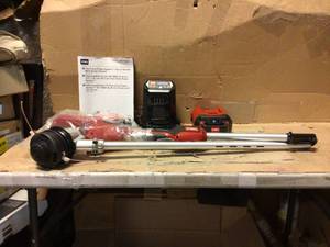 Toro 60-Volt Max Lithium-Ion Brushless Cordless 14 in.16 in. String Trimmer��Customer Returns See Pictures