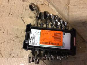 Husky Flex Ratcheting MM Combination Wrench Set (7-Piece)��Customer Returns See Pictures
