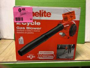 Homelite 150 MPH 400 CFM 2-Cycle Handheld Gas Leaf Blower��Customer Returns See Pictures