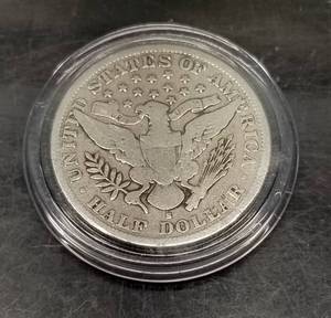 1894-S BARBER HALF DOLLAR IN AIRTITE