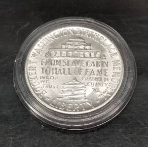 1946-S US SILVER HALF DOLLAR COMMEMORATIVE BOOKER T WASHINGTON
