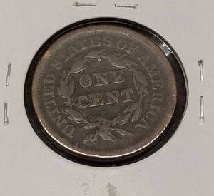 1852 US BRAIDED HAIR LARGE CENT