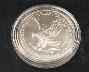 2021 TYPE 2 AMERICAN SILVER EAGLE IN AIRTITE HOLDER