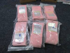 lot 44 image: 6 pks Pink 2.72x 3.93 inch Mylar Ba...