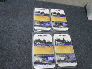 lot 55 image: 4- 2 packs Tri-Link Saw Drive Chain...