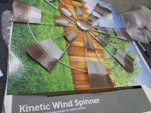 lot 57 image: Belavi Kinetic Wind Spinner - open ...