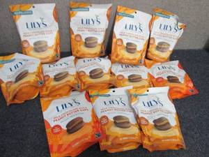 lot 123 image: 12- 3.2 oz Bags Lilys Milk Chocola...