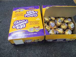 lot 153 image: 2- 48 ct Boxes Cadbury Caramel Eggs...