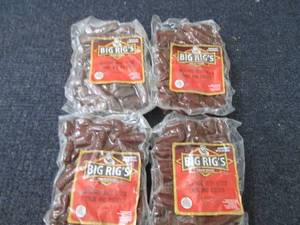 lot 194 image: 4 pks Big Rigs Original Beef Stick...