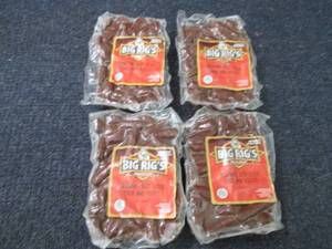 lot 196 image: 4 pks Big Rigs Original Beef Stick...