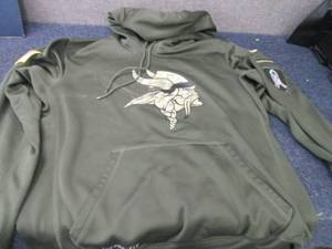 lot 217 image: NikeNFL Vikings Salute to Service ...