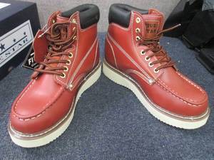 lot 236 image: Five Star 6 Wine Red Leather Boot ...