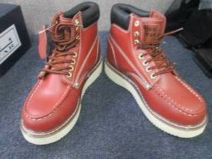 lot 238 image: Five Star 6 Wine Red Leather Boot ...