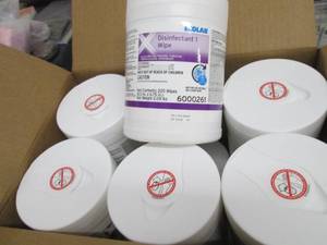 lot 277 image: Case of 12 - 220ct Canisters Ecolab...